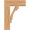 Ekena Millwork Merced Block Smooth Bracket, Western Red Cedar, 5 1/2"W x 20"D x 28"H BKT06X20X28MRC05SWR - alternate 3